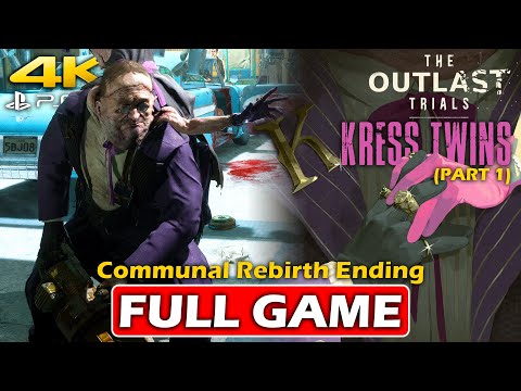 THE OUTLAST TRIALS: Kress Twins Part 1 - Project Diarchy Gameplay Walkthrough FULL GAME (4K 60FPS)