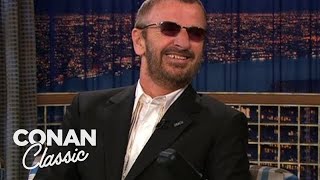 Ringo Starr Has Never Been To A Beatles Convention | Late Night with Conan O’Brien