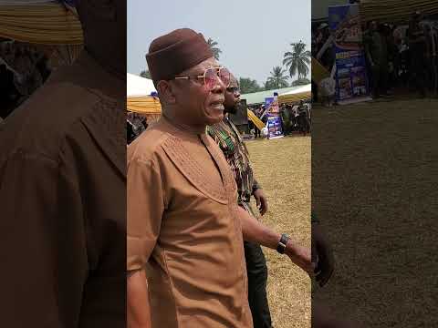 Nkem Owoh Nollywood Veteran Actor & Legend live in Mbubo Nsulu for Eric Opah Father's Burial