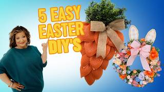 5 Easy Easter DIYs Anyone Can Make | Easter Home Decor 2026