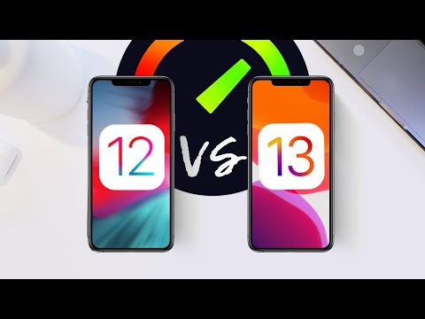iOS 13 vs iOS 12 Speed Test - Actually Twice as Fast?
