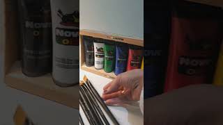 Fly me to the moon/ Acrylic painting