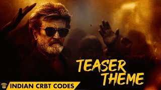 Kaala - Teaser Theme Indian CRBT Codes | Rajinikanth | Pa Ranjith | Santhosh Narayanan