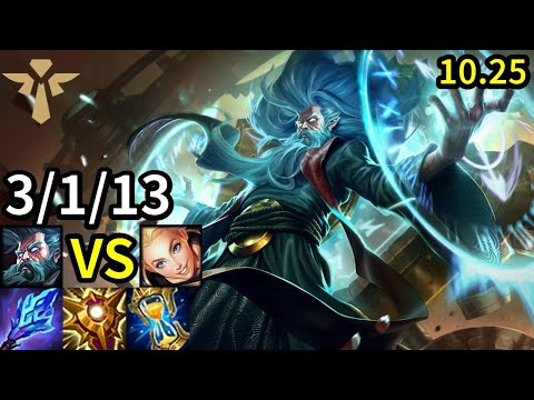 Zilean Support vs Lux - KR Master | Patch 10.25