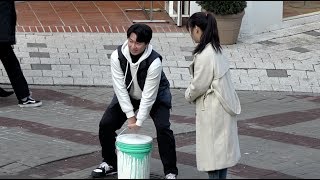 절대 안 들리는 페인트통 ㅋㅋ video