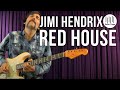 Jimi Hendrix Red House Guitar Lesson Song Intro