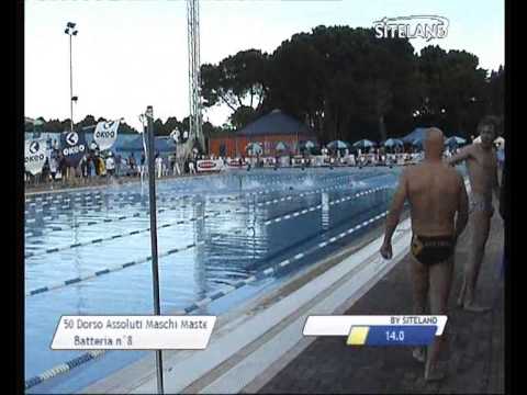 Serie 3 dei 50 Dorso  Assoluti Maschi Master - 13 Memorial Andrea Bettiol