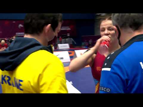 GOLD WW - 62 kg: I. KOLIADENKO (UKR) v. A. GRIGORJEVA (LAT)