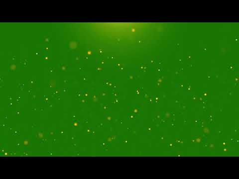 Gold Dust Particles Green Screen Video Effects / Satish Designgraphy