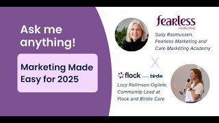 Ask Me Anything: Marketing Made Easy with Sally Rasmussen