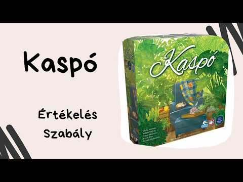 Mit szeret a fikusz? Kaspó társasjáték játékbemutató és szabályismertető - Társasozz Okosan!