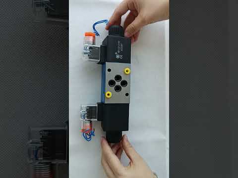Hydraulic valve 4WE #hydraulic #hydraulicvalve #laiye #valvefactory #machine