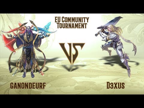 ganondeurf (Azwel) VS D3xus (Siegfried) - EU Community Tournament (22.12.2019)