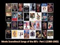 Movie Soundtrack Songs of the 80's - Part 1 (1980-1983)