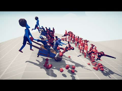 Wheelbarrow vs Every Unit - Totally Accurate Battle Simulator TABS