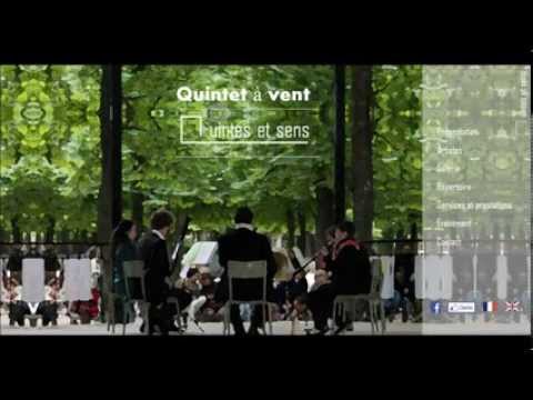 Jacques Ibert 3 pièces brèves ( 3ème piece ) par le quintette 