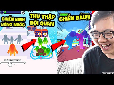 Sơn Đù Tạo Ra Đội Quân Chiến Binh Bóng Nước Mạnh Nhất Trong Join Blob Clash 3D