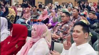 Dewi Perssik Memukau dengan Goyang Jaipongan di Acara Halal Bihalal di Malang, Jawa Timur