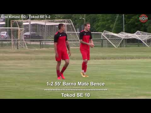 Barna Máté Bence 2. gólja - Ácsi Kinizsi SC - Tokod SE 1-3 (0-1)
