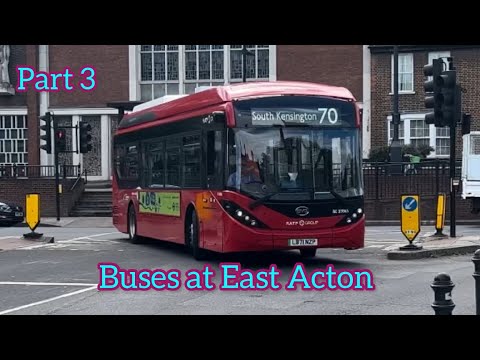 Buses at East Acton (Part 3)