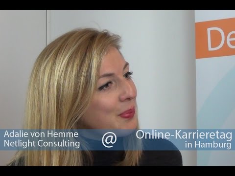 Adalie Hemme, Netlight Consulting:„Man muss immer wieder etwas neues lernen und schnell sein.“