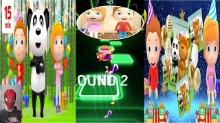 Aram Sam Sam Birthday Song Tiles Hop MK Puzzle