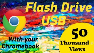 How to USB flash drive Chromebook
