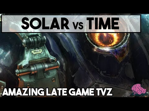 ZombieGrub Casts: Amazing Late Game - Solar vs Time - ZvT