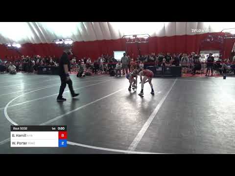 33 Kg Rr Rnd 3 - Braeden Hamill, X-Factor Elite Wrestling Vs Weston Porter, Powerhouse Wrestling C