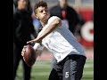Pat Mahomes 80 Yard Throw At Pro Day BEST VIEW