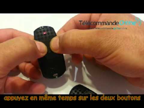 Programmation télécommande CAME TOP432 EV