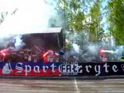 Sparta Augustów na derbach z Wigrami 2005 rok