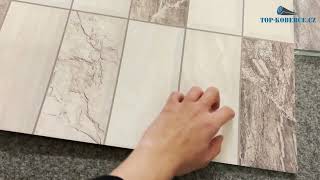 Kuchyňský panel ABS plast Florentské dlaždice 3000x600mm 1,5mm