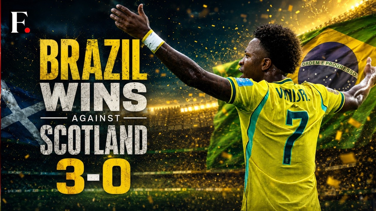 FIFA World Cup 2026 | Vini Jr Powers Brazil Past Scotland to Top Group C