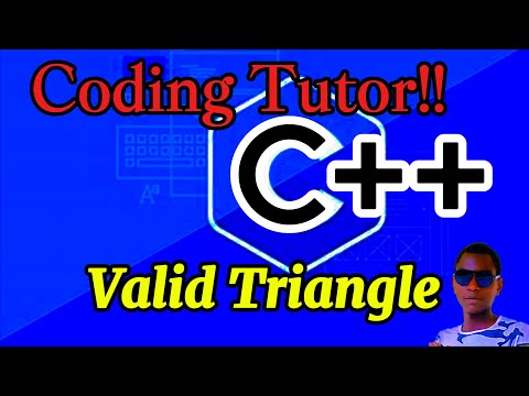 C++ To Check Whether Triangle is Valid or Not| #GOO_Computer_Tutorials