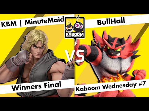 KBM | MinuteMaid (Ken) vs BullHall (Incineroar) - Winners Final - Kaboom Wednesday #7