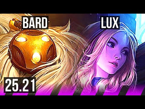 BARD & Ziggs vs LUX & Caitlyn (SUP) | 11/3/18 | EUW Master | 25.21