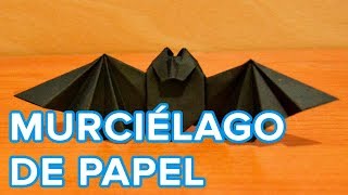 Cómo hacer un murciélago de papel