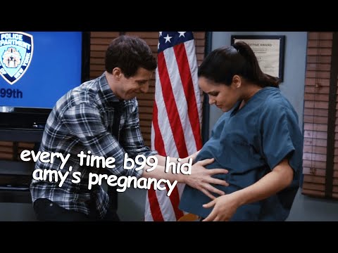 All of the Times Brooklyn Nine-Nine Hid Melissa Fumero's Pregnancy | Comedy Bites