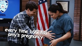 All of the Times Brooklyn Nine-Nine Hid Melissa Fumero's Pregnancy | Comedy Bites
