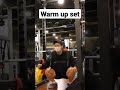 Warm up for squat
