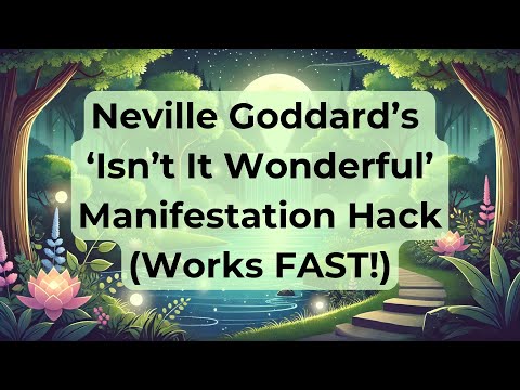 Neville Goddard’s ‘Isn’t It Wonderful’ Manifestation Hack (Works FAST!)
