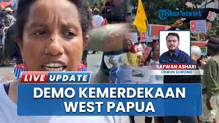 Download lagu Demo 64 Tahun Hari Kebangkitan Nasional Bangsa West Papua, Massa Kibarkan Bendera Bintang Kejora mp3