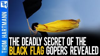 WARNING: IF You See Trumpist Waving These Black Flags... RUN!