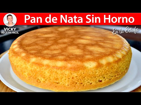 PAN DE NATA SIN HORNO | Vicky Receta Facil