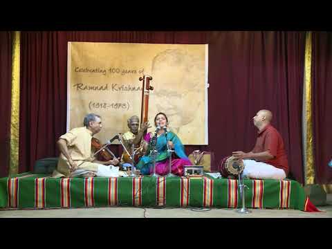 RAMNAD KRISHNAN 100: Centenary Concert of Smt Aishwarya Vidya Raghunath