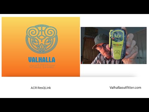 ACR ResQLink 406 MHz Personal Locator Beacon (PLB)