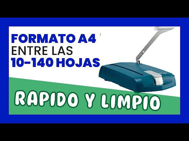 Vídeo relacionado con Exacompta - Código 53310E - Encuadernación con palanca con 1 anilla en D - Reverso de 70 mm en balacrón gris - Papel jaspeado gris - Tamaño exterior 24 x 37 cm para A4 en horizontal