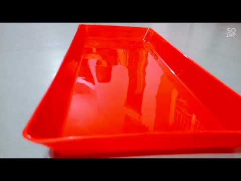 TOVOKART Plastic Inverter Battery Tray Rectangular Shape For Placing Under The Tubular Battery For