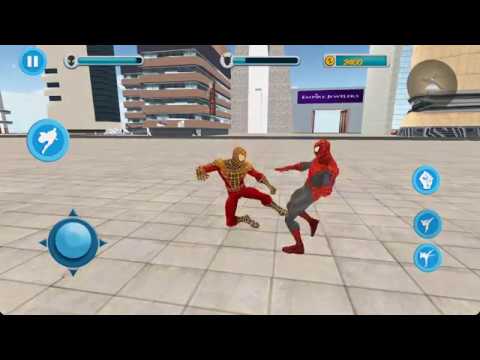 Flying Spider Hero City Rescue Mission Video